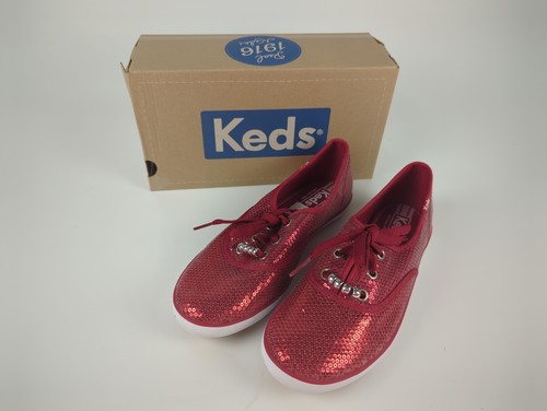 Keds girls red - red, sequin