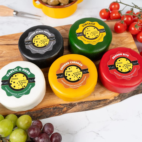 Cheese gift selection hamper - cheese,