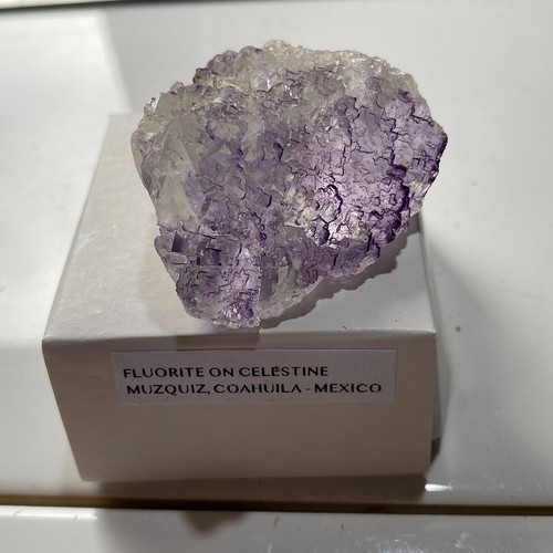 Fluorite celestine tule - on, :