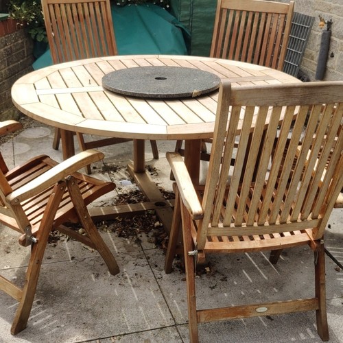 Neptune teak round garden - round,