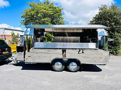 Airstream catering trailer - airstream, trailer,