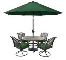 Master canopy  Patio Umbrella Outdoor Table 8 Ribs( 2.7M forest green)