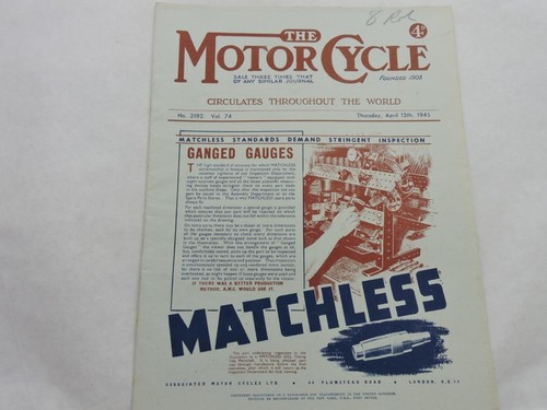 April 12th 1945 the - the, motor