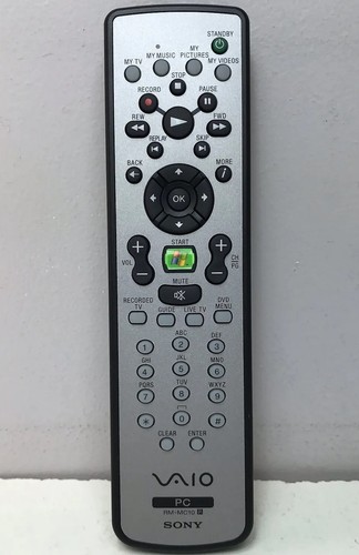 Sony vaio remote control - remote, pc