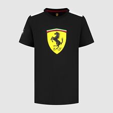 Scuderia Ferrari F1 PUMA Large Scudetto Shield Logo Kids T-Shirt 2025