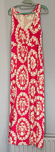 Boden pink white - boden, maxi