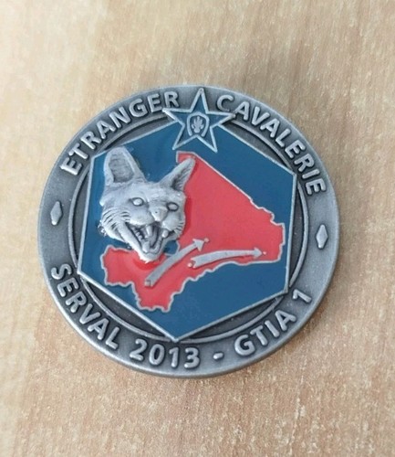 Foreign legion badge 1st - foreign, rec