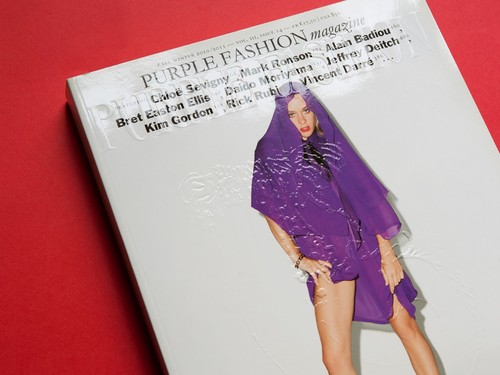 Purple fashion magazine - fashion,