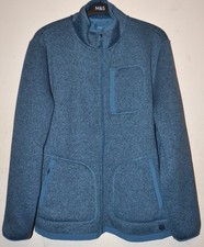 MENS M&S COLLECTION FLEECE ZIP