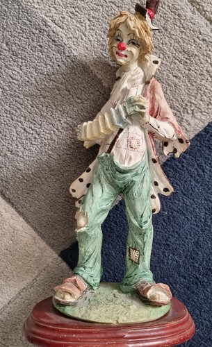 Vintage hobo clown - clown, figurine