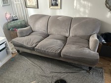 grey sofa workshop three seater 