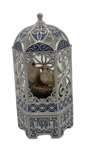 Vintage sankyo ornate bird - sankyo,