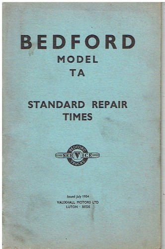 Bedford model truck - ta,