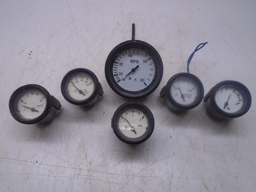 Marine gauges mph fuel trim - w4,