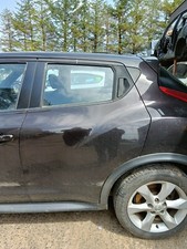 2013 NISSAN JUKE F15 PASSENGER SIDE REAR DOOR IN NIGHTSHADE PURPLE (NO HANDLE)