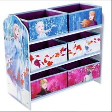 Frozen Kids Bedroom Storage Unit with 6 Bins