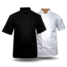 Black / white coat Chef