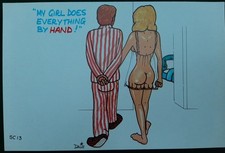 A Super Card by Coastal Colour saucy seaside postcard No SC13 - unposted