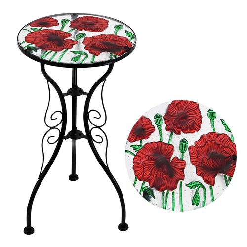 Iron glass round side - side, coffee