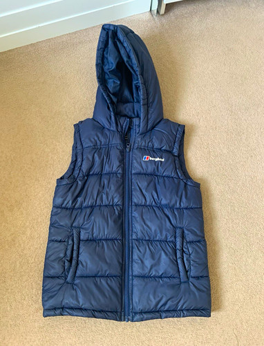 Berghaus navy hooded insulated - hooded,