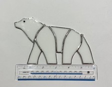 Stained Glass Polar Bear