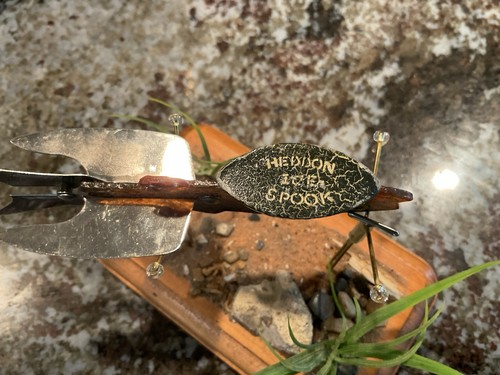 Vintage heddon spook ice decoy - heddon,