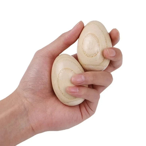 Wooden maracas egg shakers - egg,