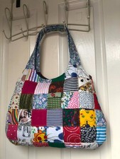 Quilted, buttoned, patchwork