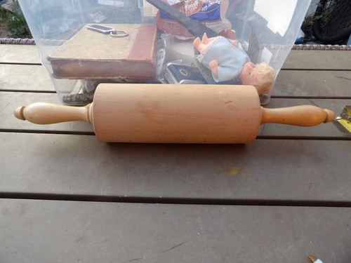 Vintage wooden rolling pin