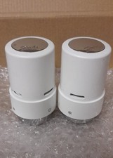 Pack Of 2 Danfoss White/Chrome
