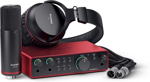 Focusrite scarlett 2i2 - scarlett, studio