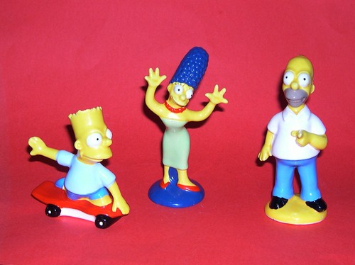 Collection pottery simpsons - collection,