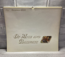 Calendar 1980 "Of Mice And Railways"  With Artwork By Terence Cuono