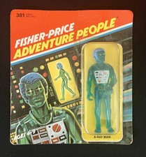 Fisher-Price Adventure People X-Ray Man  (1979) Figure