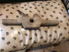 Vintage Handmade Dowell Cutter , Rotary , Rounding Plane To Produce 3/4 Dowel