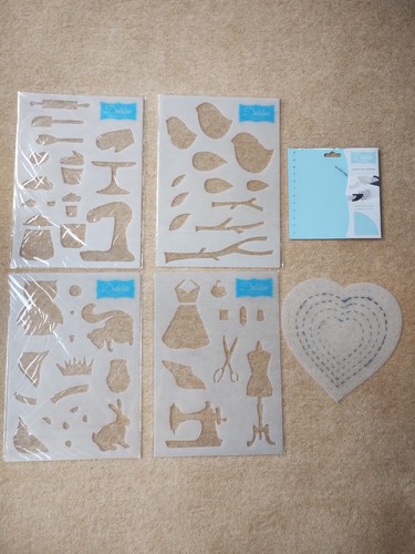 Assorted sewing templates - 6,