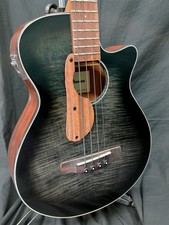 Ibanez AEGB25E-TKH Electric Acoustic Bass Guitar Exhibit From Japan w/SC