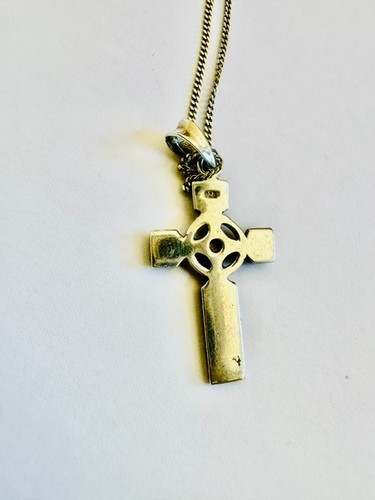 Vintage 925 solid silver cross - vintage,