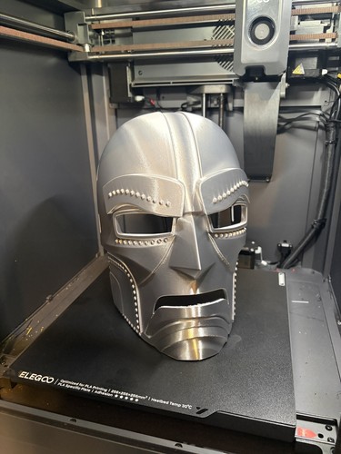 Printed doom mask - printed,