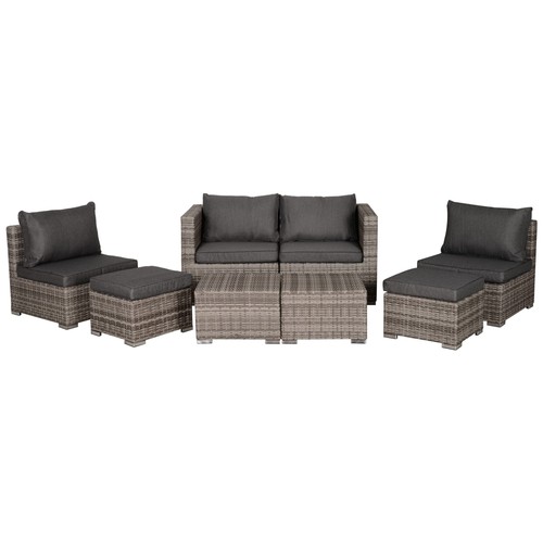 Outsunny 8pc outdoor patio - 8pc,