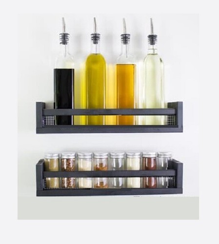 Wooden spice rack shelves - spice,