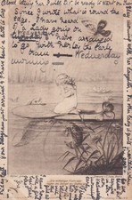 OLD POSTCARD ARTIST FANTASY