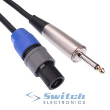 Pole speakon male 6 35mm - 2,