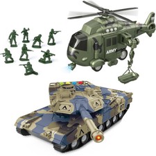 Friction Power Military Toy
