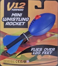 Blue Mini Whistling Rocket