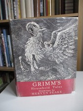 1946 1st MERVYN PEAKE GRIMM'S HOUSEHOLD TALES COLOUR PLATES HB D/J CHILDREN'S