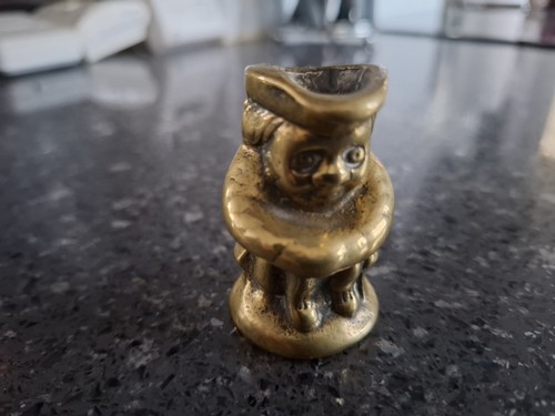 Small antique solid brass - antique,