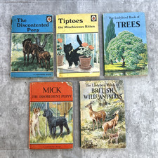 5 x Ladybird Vintage Book