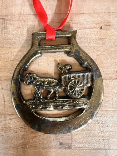 Vintage horse medallion - horse,