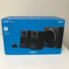 Logitech Z333 Multimedia 2.1 Gaming PC Computer Surround Sound Speakers boxed
